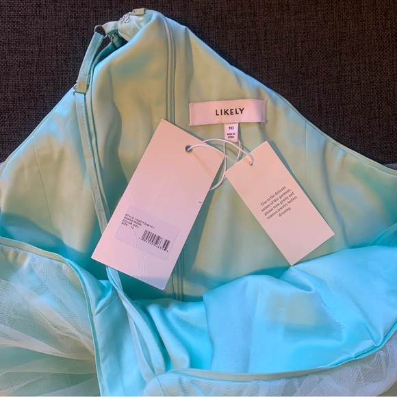 NWT Likely Tulle Halter Dress - Picture 8 of 10